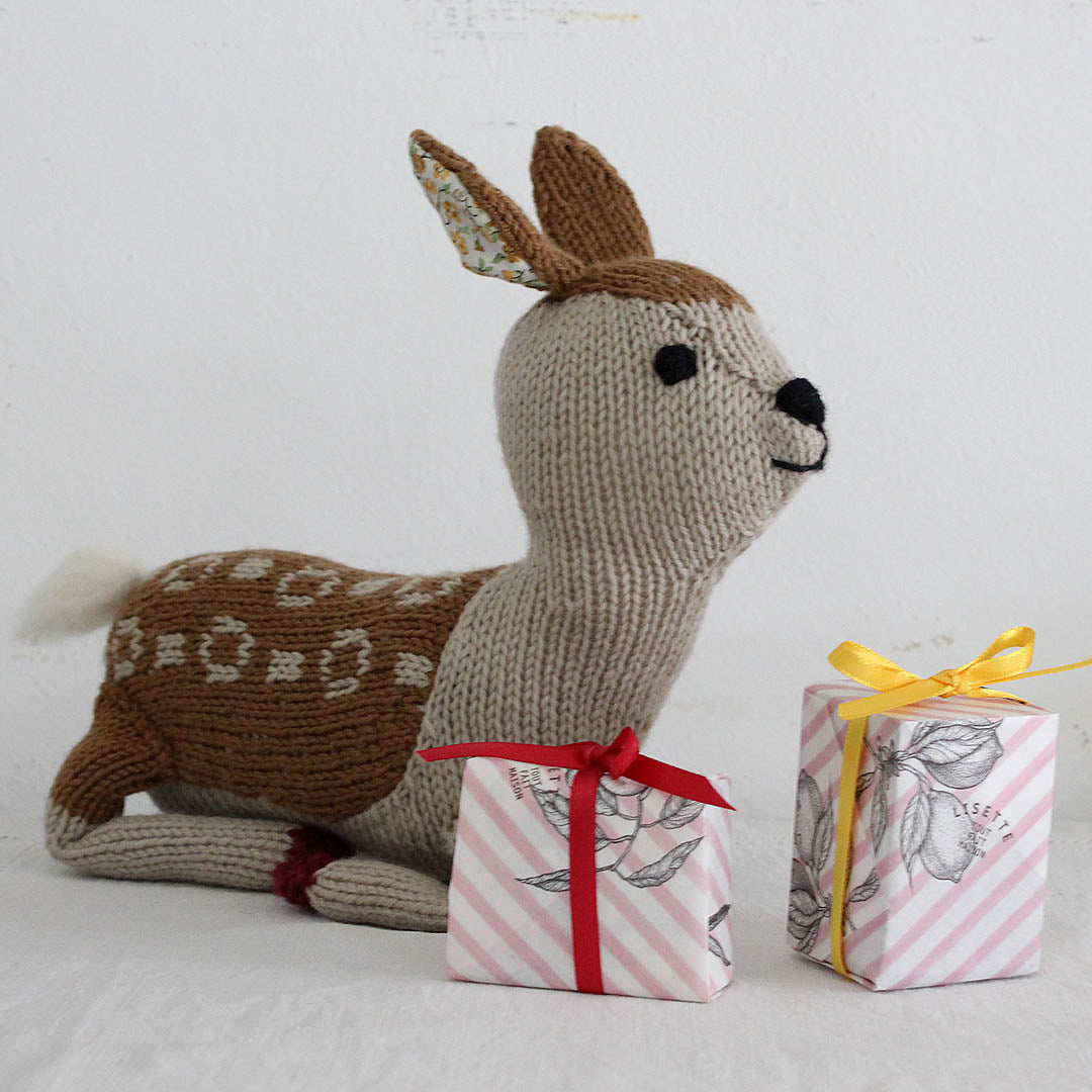 受注商品】金森美也子×MOORIT 森のともだち こじか （完成品） – moorit
