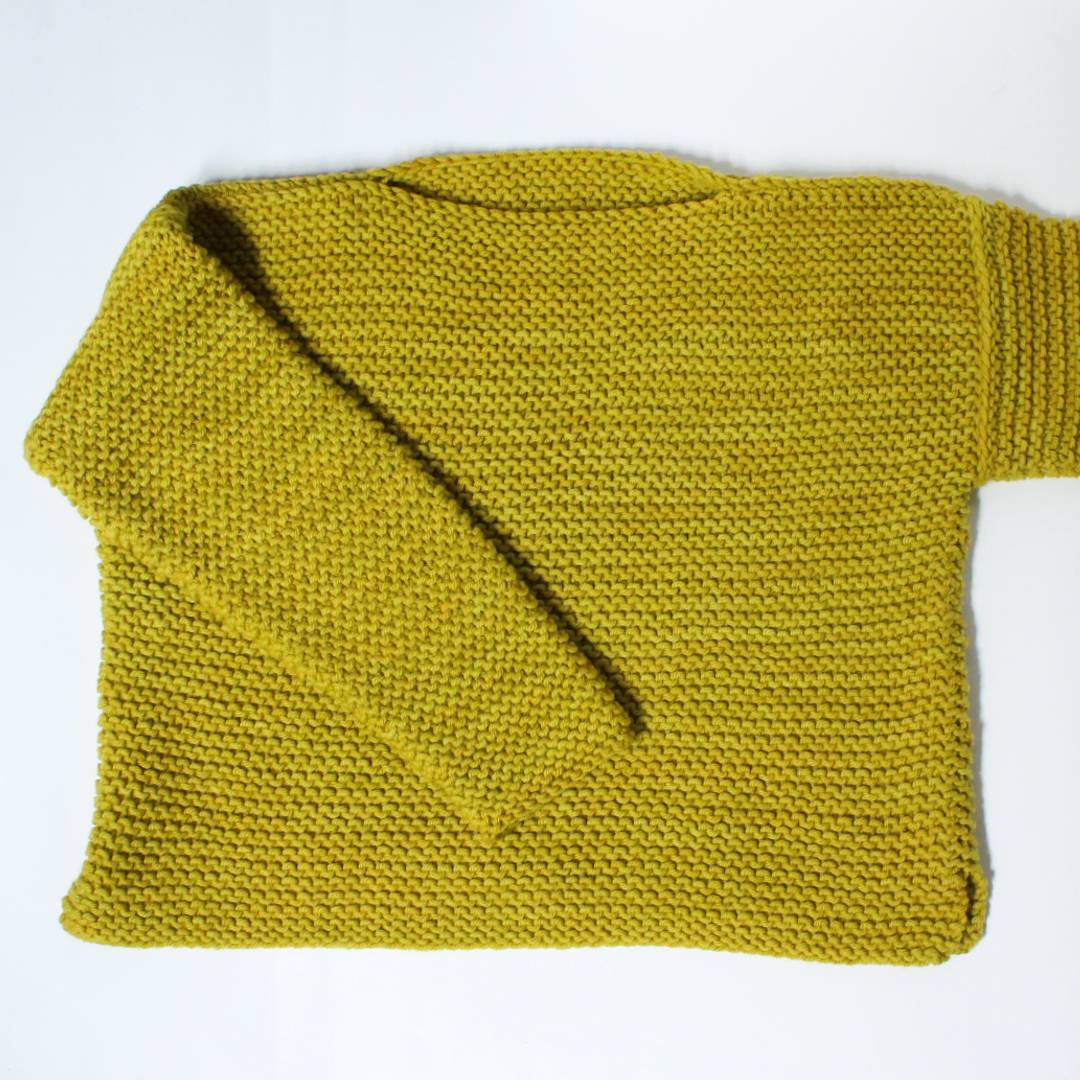 Beginner's project series 2 ガーター編みのセーター キット – moorit