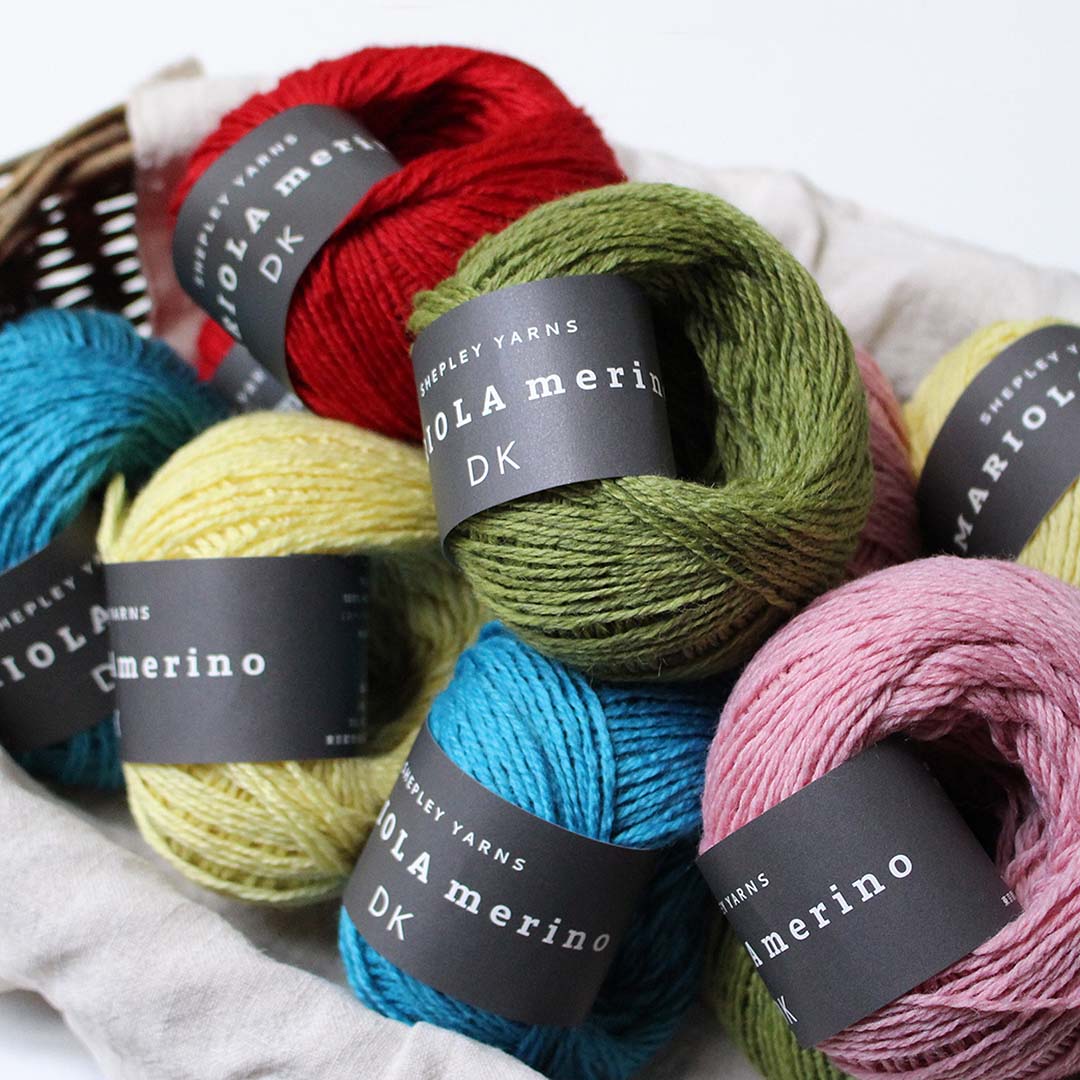 【美品】YARN 完売モデル Shepley Yarns 「MARIOLA MERINO DK」 – moorit