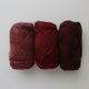 左から autumn glow red,radish nepp,burgundy red