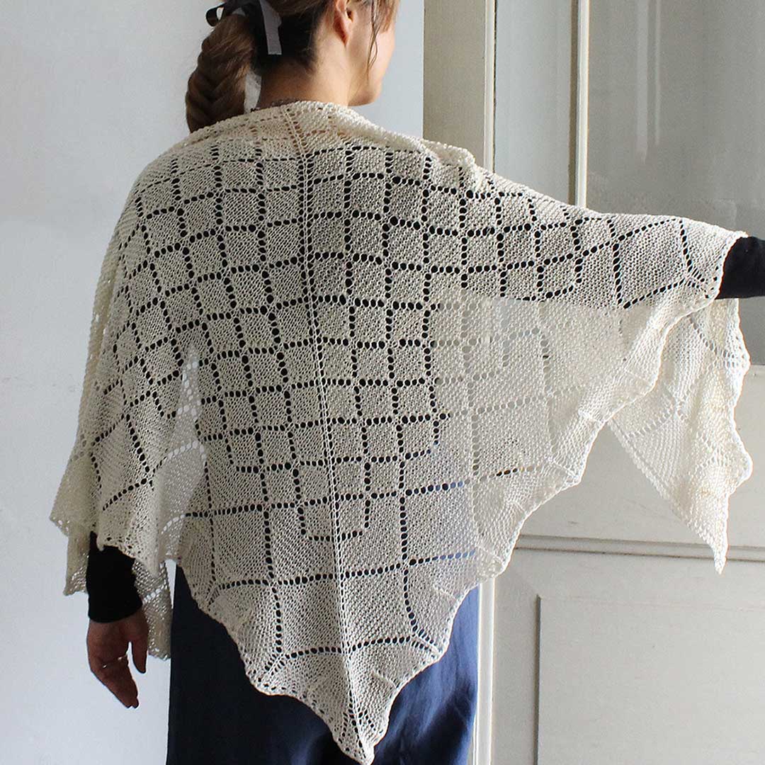 スクエアーズショール【8STRANDS cotton】キット – moorit
