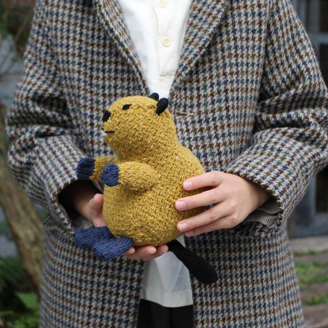 受注商品】金森美也子×MOORIT 森のともだち ビーバー （完成品） – moorit