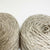 左：Touch yarn 「Possum Merino Silk」右：Wild Earth Yarns「Possum Merino　４PLY」